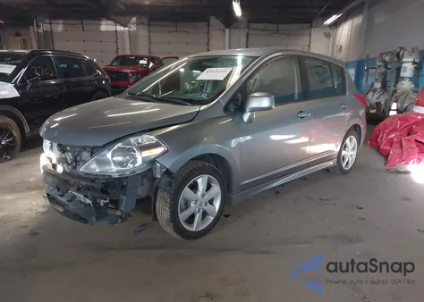 2010 Nissan Versa 1.8Sl z USA, uszkodzony, nr VIN 3N1BC1CP9AL362009